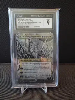 Nicol Bolas Dragon-God SLD Foil CGC Mint 9 - Image 1