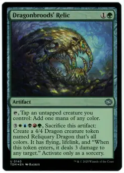 Dragonbroods' Relic (Foil) - 0140 - Tarkir Dragonstorm - MTG - NM/M - Image 1