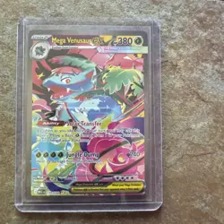 Mega Venusaur EX 177/132 Secret Rare Pokemon Mega Evolution Near Mint Pack Fresh - Image 1