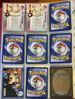Vintage Pokemon Card Collection - No Binder Lot 5 Pages - Holo - Modern LP/NM - Image 2