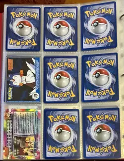 Vintage Pokemon Card Collection - No Binder Lot 5 Pages - Holo - Modern LP/NM - Image 4