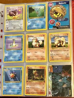 Vintage Pokemon Card Collection - No Binder Lot 5 Pages - Holo - Modern LP/NM - Image 5