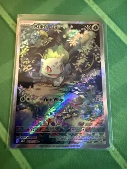Pokemon Pocket TCG Bulbasaur 227/226 Genetic Apex Holographic Illustration Rare - Image 1