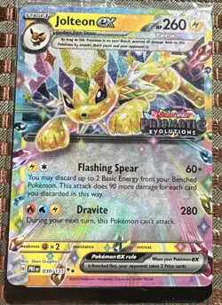 Pokemon Jolteon ex Prismatic Evolutions Stamp 030/131 Surprise Box SEALED (NM) - Image 1