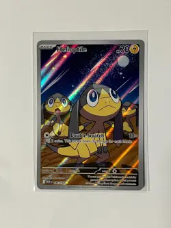 Pokemon Mega Evolution Helioptile 143/132 English NM Illustration Rare - Image 1