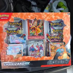 Pokemon TCG: Charizard ex Premium Collection Box - 6 Packs - Image 2