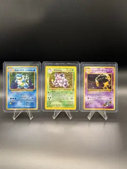 Pokemon Blastoise Nidoking Alakazam Holo Lot Vintage WOTC Base Set Rare TCG - Image 1
