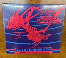 Pokemon TCG Sword & Shield Darkness Ablaze Sealed Elite Trainer Box ETB 820650807312 - Image 1