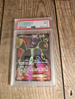 Umbreon EX (Full Art) XY - Fates Collide #119 (2016) Ultra Rare PSA 9 Pokemon - Image 2