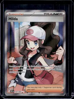 2025 Pokemon SV White Flare WHT EN Hilda Ultra Rare #164/086 - Image 1