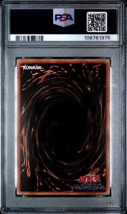 2008 YU-GI-OH! JPN CSOC-CROSSROADS OF CHAOS #JP039 BLACK ROSE DRAGON PSA 9 - Image 2