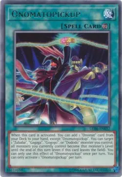 3 x Onomatopickup - LED6-EN037 - Rare - Unlimited Edition Near Mint, English - Image 1