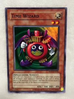Yu-Gi-Oh! Time Wizard RP01-EN035 Super Rare Unlimited - Image 1