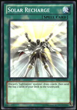 Yu-Gi-Oh! - Realm of Light Structure Solar Recharge 2014 SDLI-EN026 - Image 1