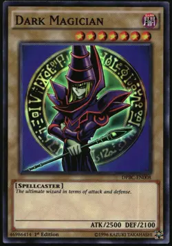 Yu-Gi-Oh! - Duelist Pack: Battle City Dark Magician 2015 DPBC-EN008 1st Edition - Image 1