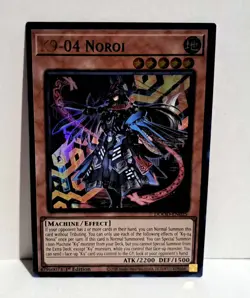 K9-04 Noroi Ultra Rare DOOD EN025 Yu-Gi-Oh 1st Edition NM - Image 1