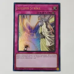 Solemn Strike - RA02-EN079 - Ultra Rare - NM - 1st ed - Yugioh - Image 1