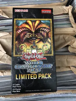 Yu-Gi-Oh! YGO Limited Pack World Championship 2025 Booster Display Box SEALED! - Image 1
