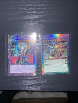 Yugioh RA04 Quarter Century Secret Rare Lunalight Leo Danger - Supreme King NM - Image 2