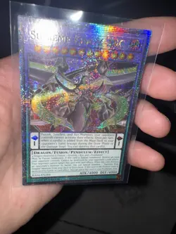 Yugioh RA04 Quarter Century Secret Rare Lunalight Leo Danger - Supreme King NM - Image 5