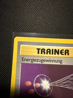 Pokemon TCG Energy Retrieval 081/102 Base Set Regular 1st Edition GERMAN Card - Image 2