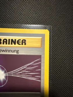Pokemon TCG Energy Retrieval 081/102 Base Set Regular 1st Edition GERMAN Card - Image 3