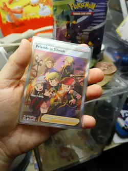 Pokemon TCG Friends in Sinnoh Full Art Holo Ultra Rare Card 149/159 Crown Zenith - Image 1