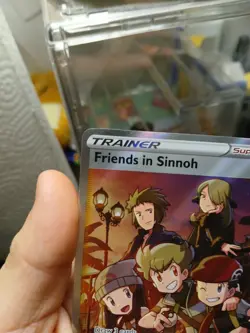 Pokemon TCG Friends in Sinnoh Full Art Holo Ultra Rare Card 149/159 Crown Zenith - Image 3