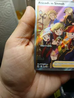 Pokemon TCG Friends in Sinnoh Full Art Holo Ultra Rare Card 149/159 Crown Zenith - Image 4