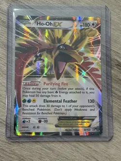 Ho-Oh-EX BREAKPoint 92/122 Holo Rare EX Pokemon TCG Card - Image 1
