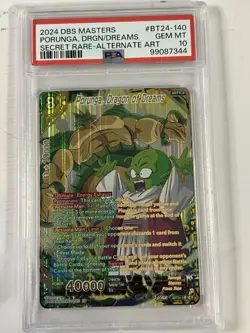 Dragon Ball Super Card Game Porunga, Dragon of Dreams (Collector Booster) PSA 10 - Image 1