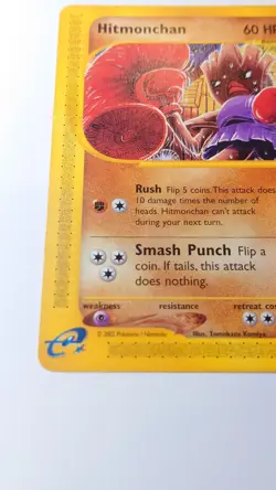 Pokemon TCG Card - Hitmonchan 81/147 Aquapolis Common - Image 5