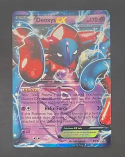 Pokemon Card Deoxys EX BW82 Black Star Promo - Lightly Played 2 - Image 1
