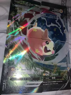 Morpeko V-Union 2022 SWSH Jumbo Rare Holo Pokemon Card - Image 2