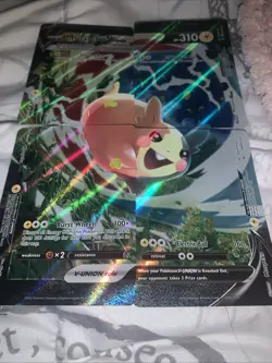 Morpeko V-Union 2022 SWSH Jumbo Rare Holo Pokemon Card - Image 3