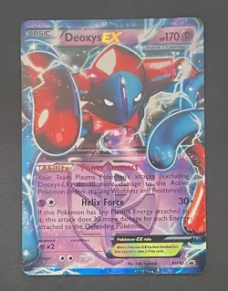 Pokemon Card Deoxys EX BW82 Black Star Promo - Lightly Played 1 - Image 1