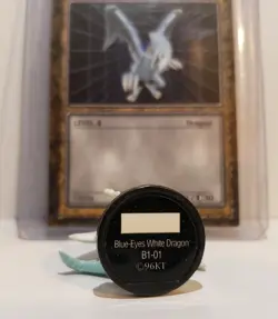 Yugioh Dungeon Dice Monsters DDM Blue-Eyes White Dragon English Card Figure - Image 3