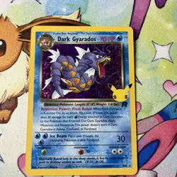 Pokemon TCG Dark Gyarados Holo Card 8/82 Celebrations Series Near Mint - Image 3