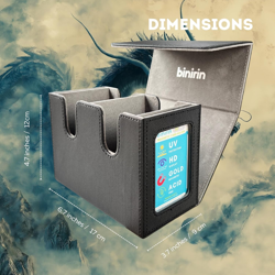 MTG Deck Box 280+ Card Storage Case, Durable Commander Deck Protector | Reinforc - Image 4