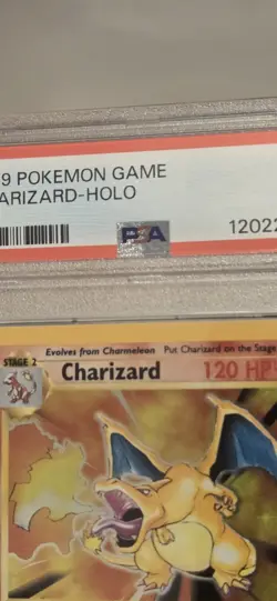 Charizard 1999 Base Set Holo Rare Pokemon Card PSA 9 Mint 4/102 - Image 4
