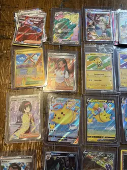 100+ Pokemon TCG Card Lot Mixed Cards Collection VMax, V, Alt Art, Full Art, EX - Image 2