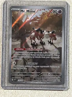 Mr. Mime 179/165 Scarlet & Violet Holo Pokemon TCG Card - Image 1