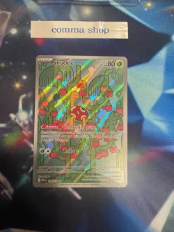 Shuckle Illustration Rare 136/132 Mega Evolution Pokemon TCG Near Mint Card NM - Image 1