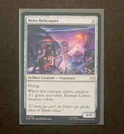 Magic: The Gathering News Helicopter MTG Marvel's Spider-Man C 0169 - Image 1