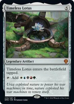 1 x Timeless Lotus Dominaria United MTG Magic: the Gathering NM - Image 1