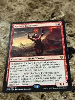 RADHA'S FIREBRAND Magic MTG Dominaria United - Image 1