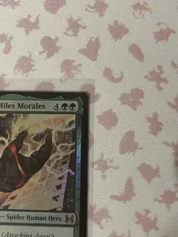 Magic The Gathering MTG Spider-Man, Miles Morales Mythic Rare M0018 FOIL - Image 3