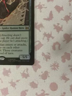 Magic The Gathering MTG Spider-Man, Miles Morales Mythic Rare M0018 FOIL - Image 4
