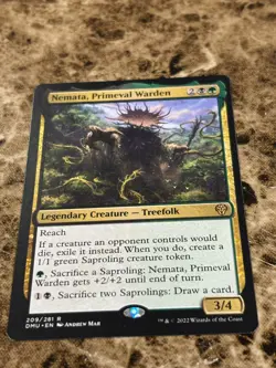 NEMATA, PRIMEVAL WARDEN Magic MTG Dominaria United - Image 1