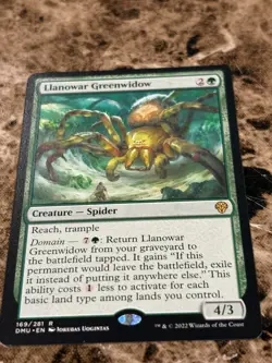 LLANOWAR GREENWIDOW Magic MTG Dominaria United - Image 1